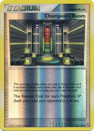 Supreme Victors Champion's Room #135/147 reverse holo